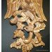Pair of Hand Carved Giltwood Eagle Wall Brackets