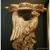 Pair of Hand Carved Giltwood Eagle Wall Brackets