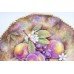 Pair of Hand Painted Worcester Fruit Plates by David Fuller