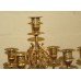 Pair of Handsome 19th c. Ormolu & Marble Candelabras