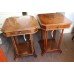 Pair of Italian Square inlaid Occasional Coffee Tables