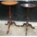 Pair of Occasional Mahogany Wine Tables