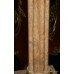 Pair of 19th c. French Style Cream Marble Column Pedestals