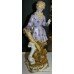 Pair of Meissen Style Porcelain Flower Seller Figures