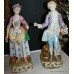 Pair of Meissen Style Porcelain Flower Seller Figures