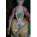 Pair of Meissen Style Porcelain Flower Seller Figures