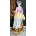 Pair of Meissen Style Porcelain Flower Seller Figures
