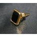 Pair of 9ct Gold Jet Ear Studs