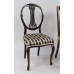 Pair of Antique Mahogany Upholstered Occasional Chairs