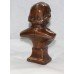 Pair of Bronze Style Ceramic Miniature Busts of Queen Victorian & Prince Albert