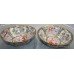 Pair of Antique Style Ornately Decorated Chinese Bowls