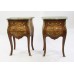 Pair of Marble Topped French Chest of Drawers