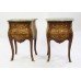 Pair of Marble Topped French Chest of Drawers