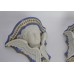 Pair of 19th c. Grainger & Co Porcelain Putti Wall Brackets