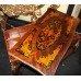 Pair of Heavily Inlaid Victorian Card Tables