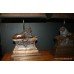 Pair of Lion Table Lamps with Shades