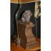 Pair of Lion Table Lamps with Shades