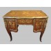Pair of Louis XV Style Kingwood & Marquetry Brass Bound Desks