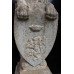 Pair of Old Reconstituted Lion Statues on Plinths