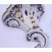 Pair of Rococo Volkstedt Porcelain Wall Brackets