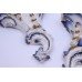 Pair of Rococo Volkstedt Porcelain Wall Brackets