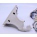 Pair of Rococo Volkstedt Porcelain Wall Brackets