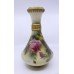 Pair of Royal Worcester Floral Blush 2187 Vases 1917