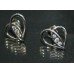 Pair of Tiffany Diamond White Gold Earrings