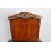 Pair of Victorian Marble Topped  Inlaid Mahogany Cabinets