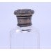 Pair of Victorian Silver Topped Crystal Scent Bottles
