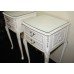 Pair of Olympus Painted Cream Louis XV Style Nightstands