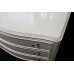 Pair of Olympus Louis Style Painted Three Drawer Chest of Drawers