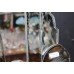 Pair of Ornate Venetian Style Full Length Etched Mirrors