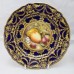 Pair of Royal Worcester Cabinet Plates by Richard Sebright 1918