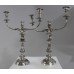 Pair of English Sheffield Plate Candelabras c.1800