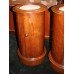 Pair of Victorian Mahogany Marble Topped Pot Cupboards