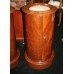 Pair of Victorian Mahogany Marble Topped Pot Cupboards