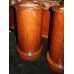 Pair of Victorian Mahogany Marble Topped Pot Cupboards