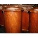 Pair of Victorian Mahogany Marble Topped Pot Cupboards
