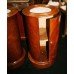 Pair of Victorian Mahogany Marble Topped Pot Cupboards
