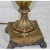 Pair of Vintage Brass Two Handled Table Lamps