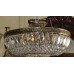 Pair of Vintage Crystal Gold Plated Chandeliers