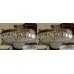 Pair of Vintage Crystal Gold Plated Chandeliers