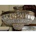 Pair of Vintage Crystal Gold Plated Chandeliers