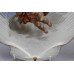 Pair of Victorian Wedgwood Oyster Shaped Hand Painted Cherub Plates