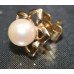 Pearl 9ct Gold Flower Ear Studs