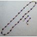 Pearl & Amethyst Gold Necklace & Earring Demi-Parure