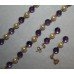 Pearl & Amethyst Gold Necklace & Earring Demi-Parure