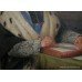 Antique Portrait University Dean Oil on Board