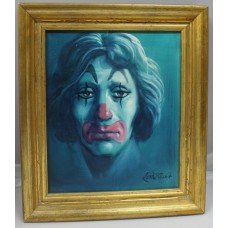 Portrait of Clown by Keith English (British, born 1966)